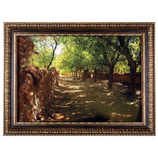 Tablou lucrat la masina