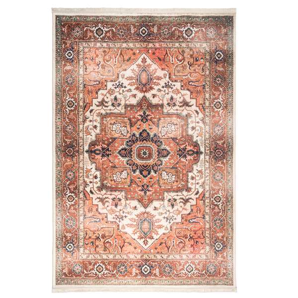 Polyester machine-made rug